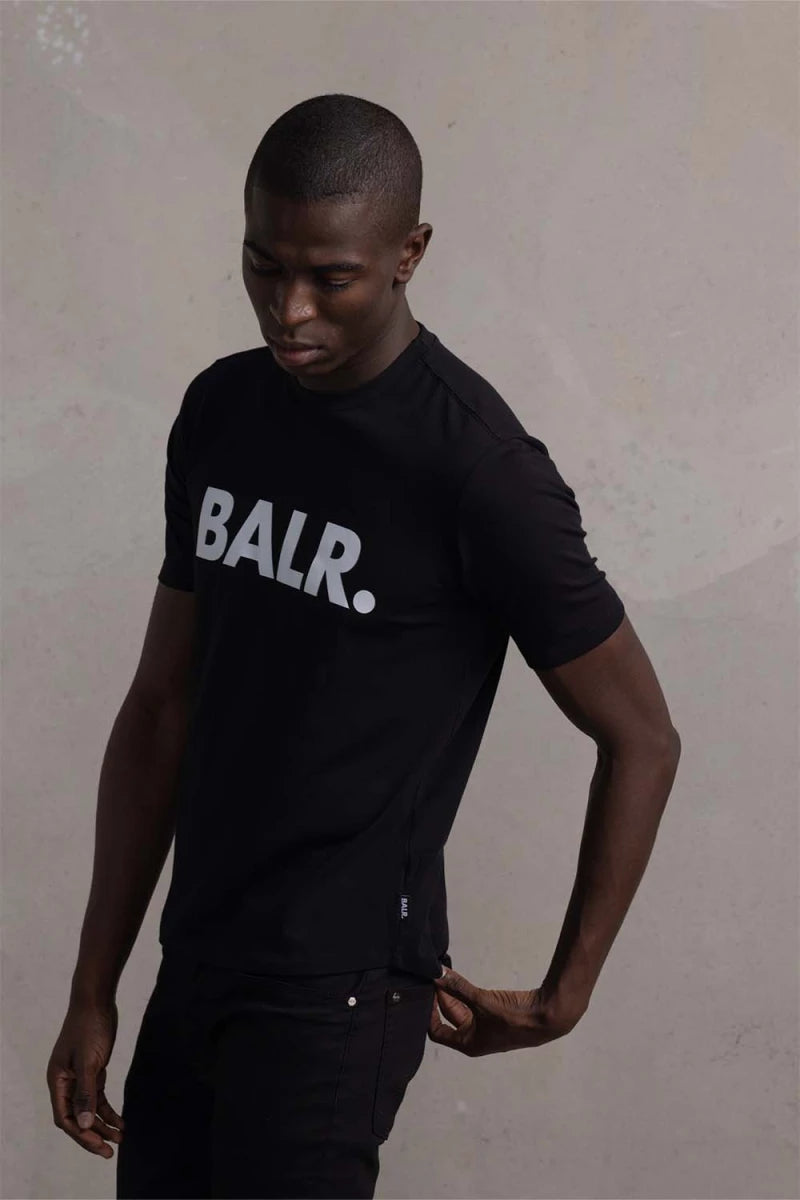 Straight T-Shirt heren - Zwart