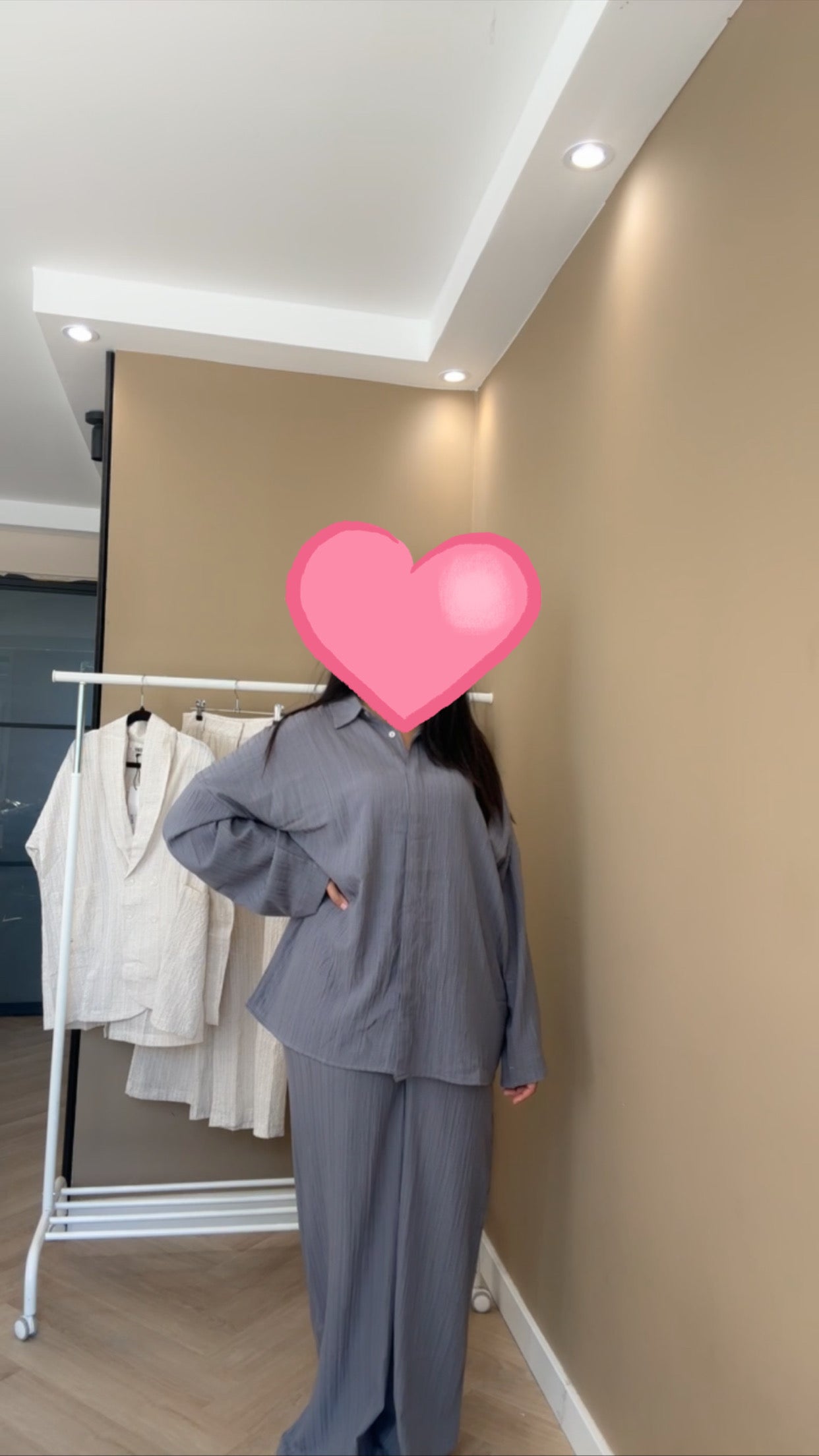 Diana - 2 Delig - S/M/L - Grey