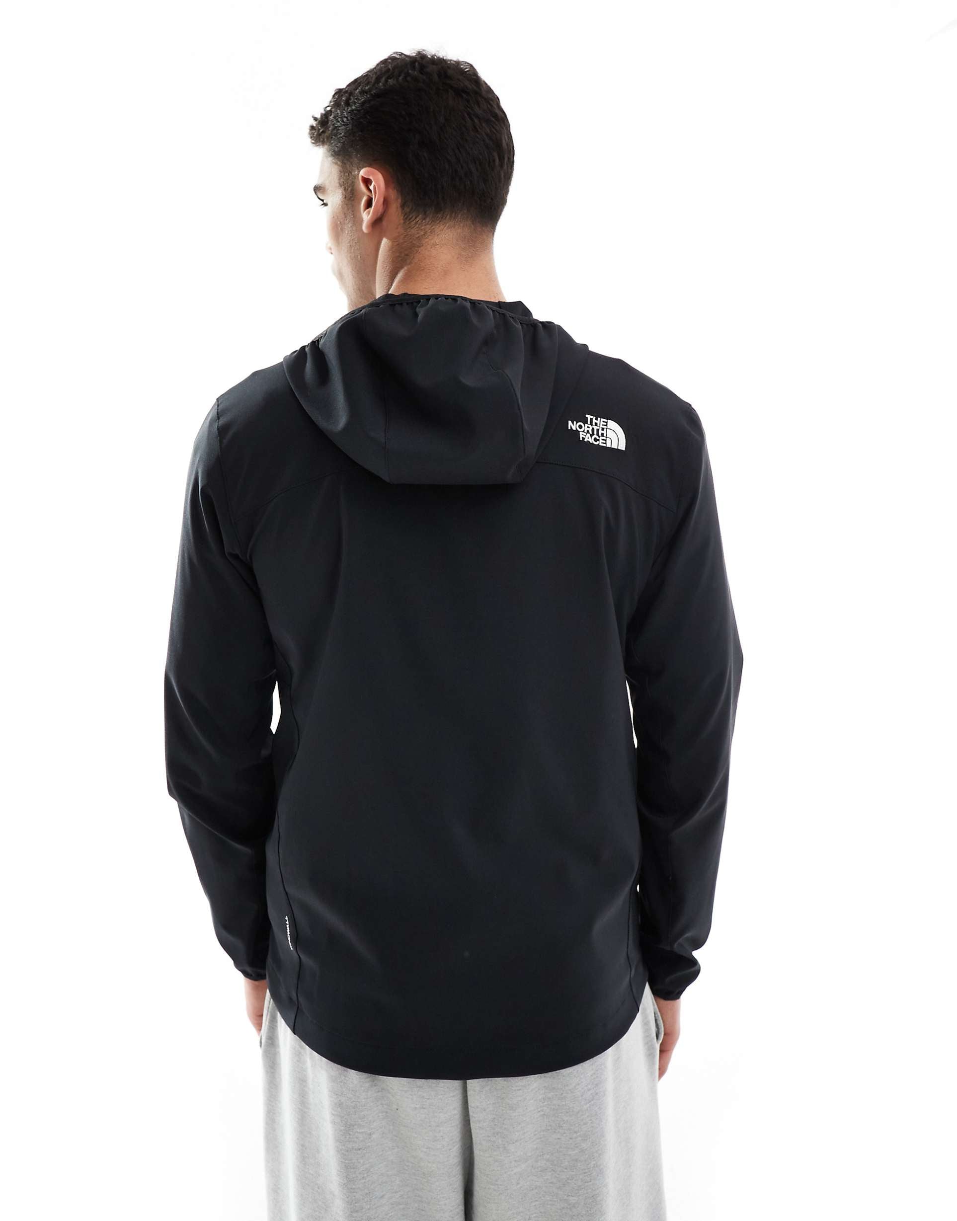 Jas met capuchon zwart - Maat S & M