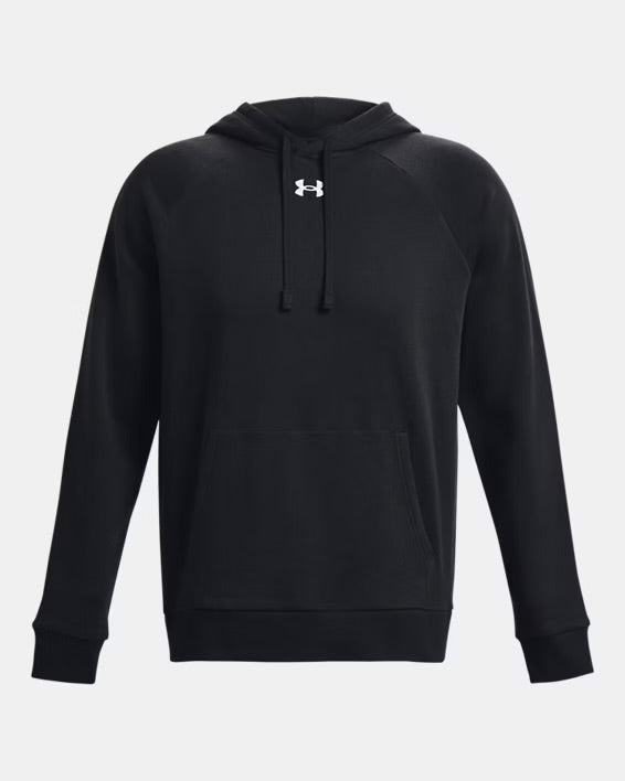 Herenhoodie UA Rival Fleece - Black