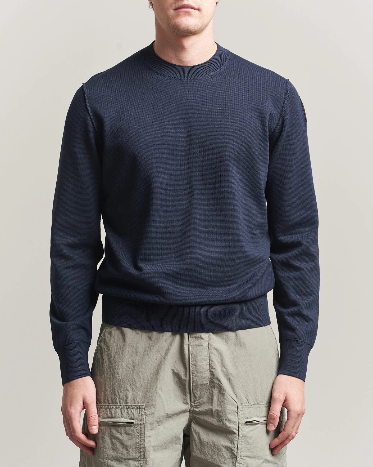 Basic Braw Luxury Knitted Sweater Navy - Maat M t/m 3XL
