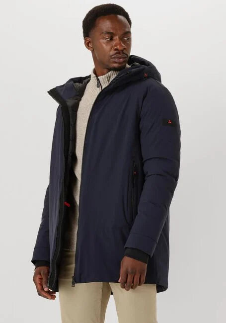 Metide – Luxe lange heren jas met Thermoplume voering