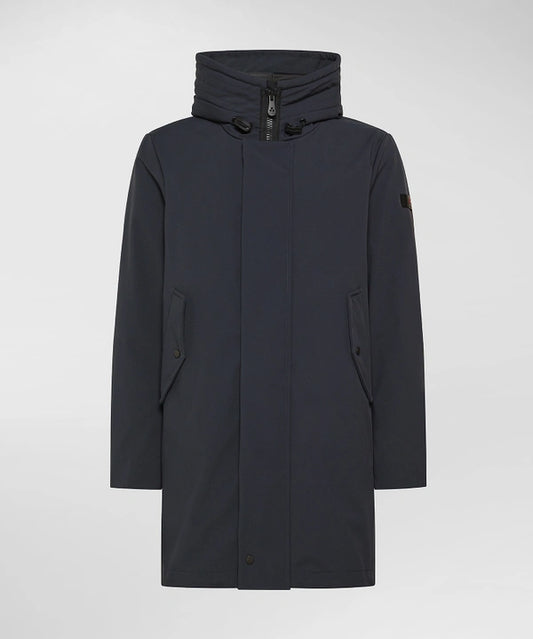 SMOOTH, TRIPLE-LAYER PARKA - Blue