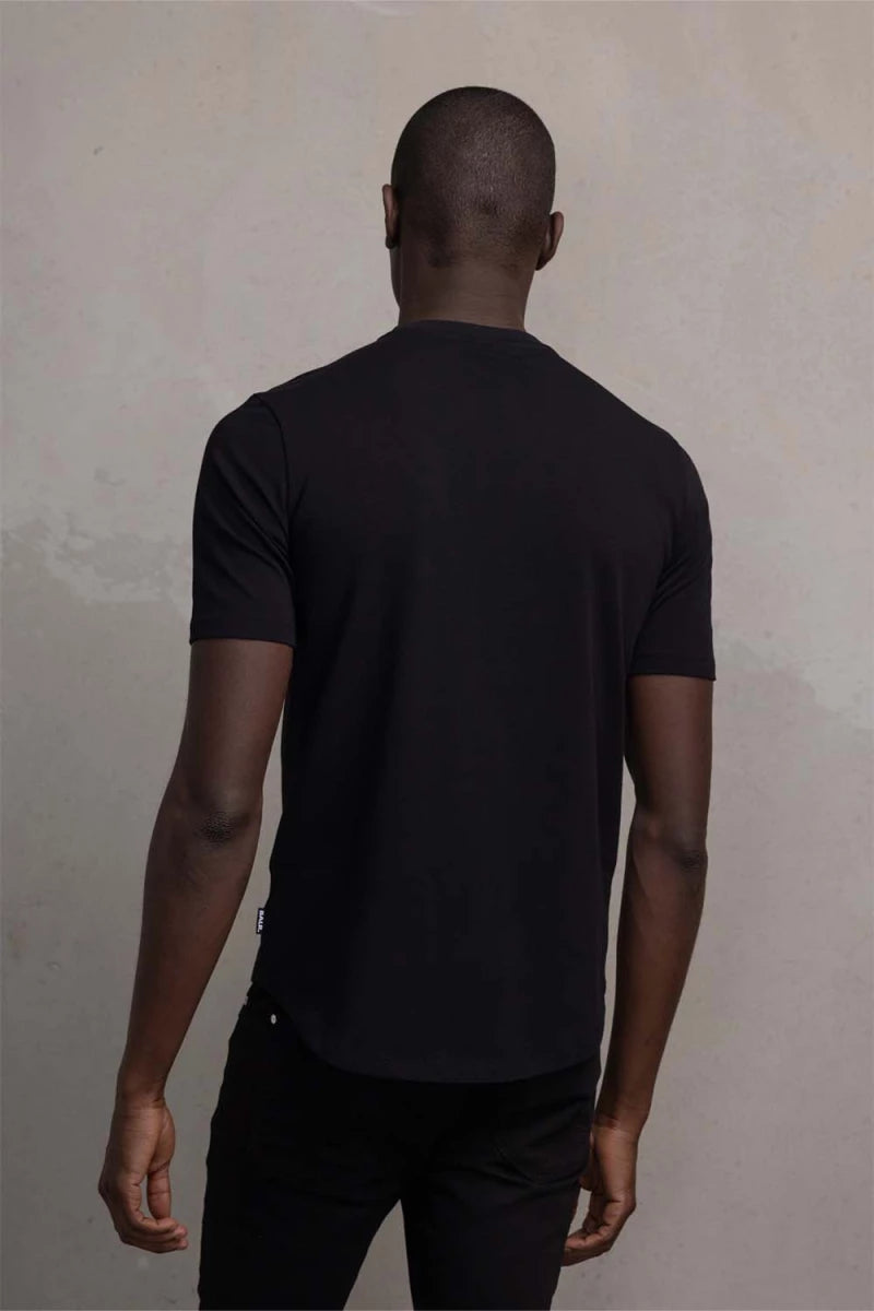 Straight T-Shirt heren - Zwart