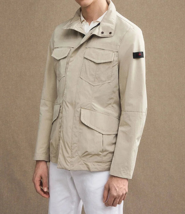 Metal Jas - Beige - Maat M & XXL