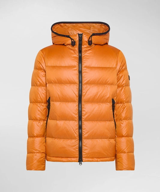 LIGHT NYLON RIPSTOP DOWN JACKET - Maple Sugar