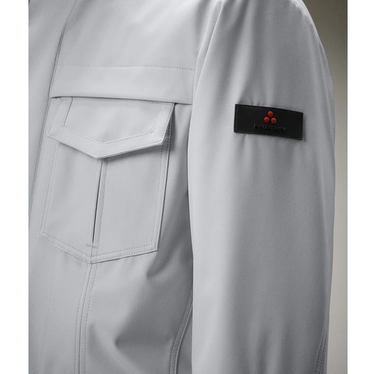 Waterafstotend field jacket lichtgrijs - METAL MDN 07 - Maat M