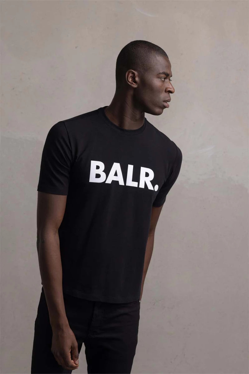 Straight T-Shirt heren - Zwart