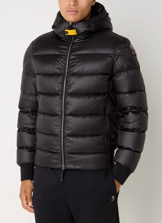 Pharrell puffer jack met donsvulling met ritszakken - Black