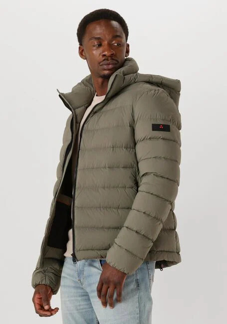 Boggs – Luxe ultralichte donsjas voor heren - Olijfgroen