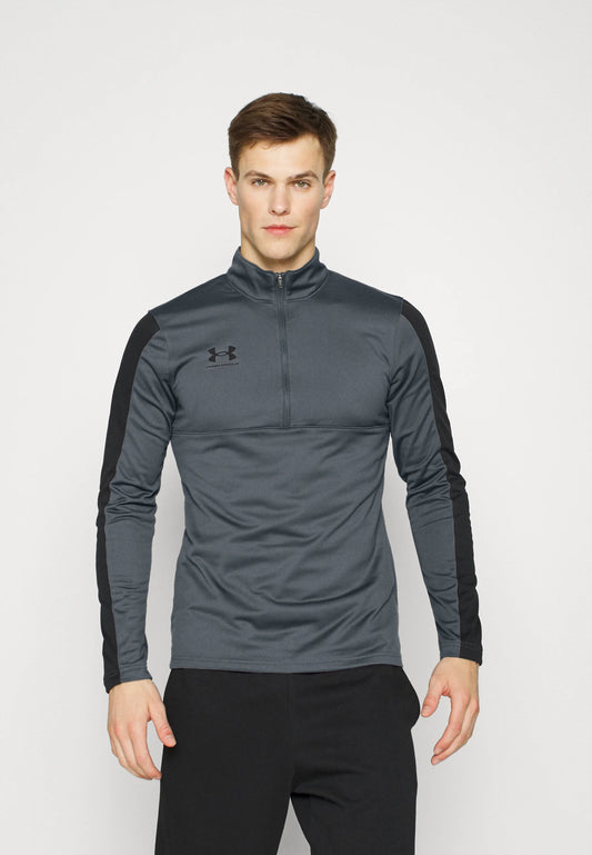 Herenshirt Challenger Midlayer - Pitch Gray / Black