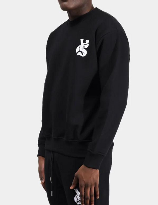 MONO CREWNECK - ZWART