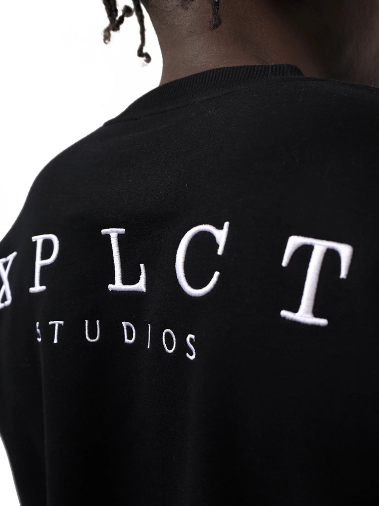 MONO CREWNECK - ZWART