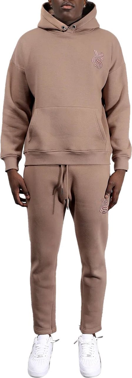 Mono Hoodie Senior Taupe - Maat L - Unisex